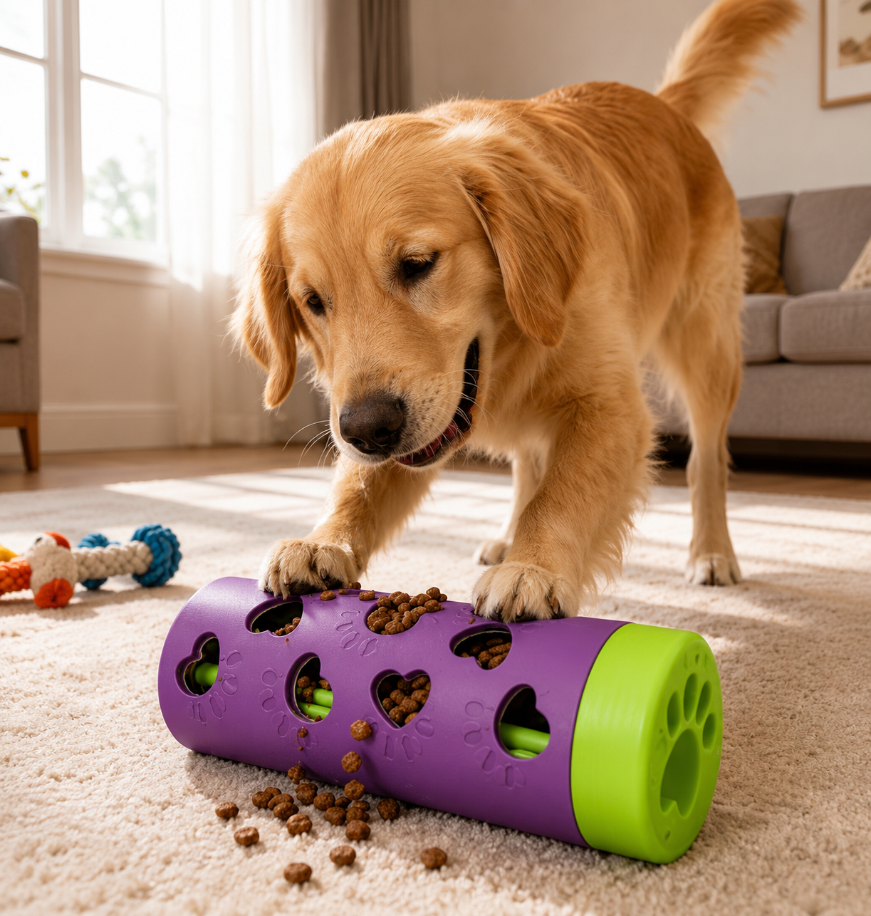 Interactieve Snackrol voor Honden