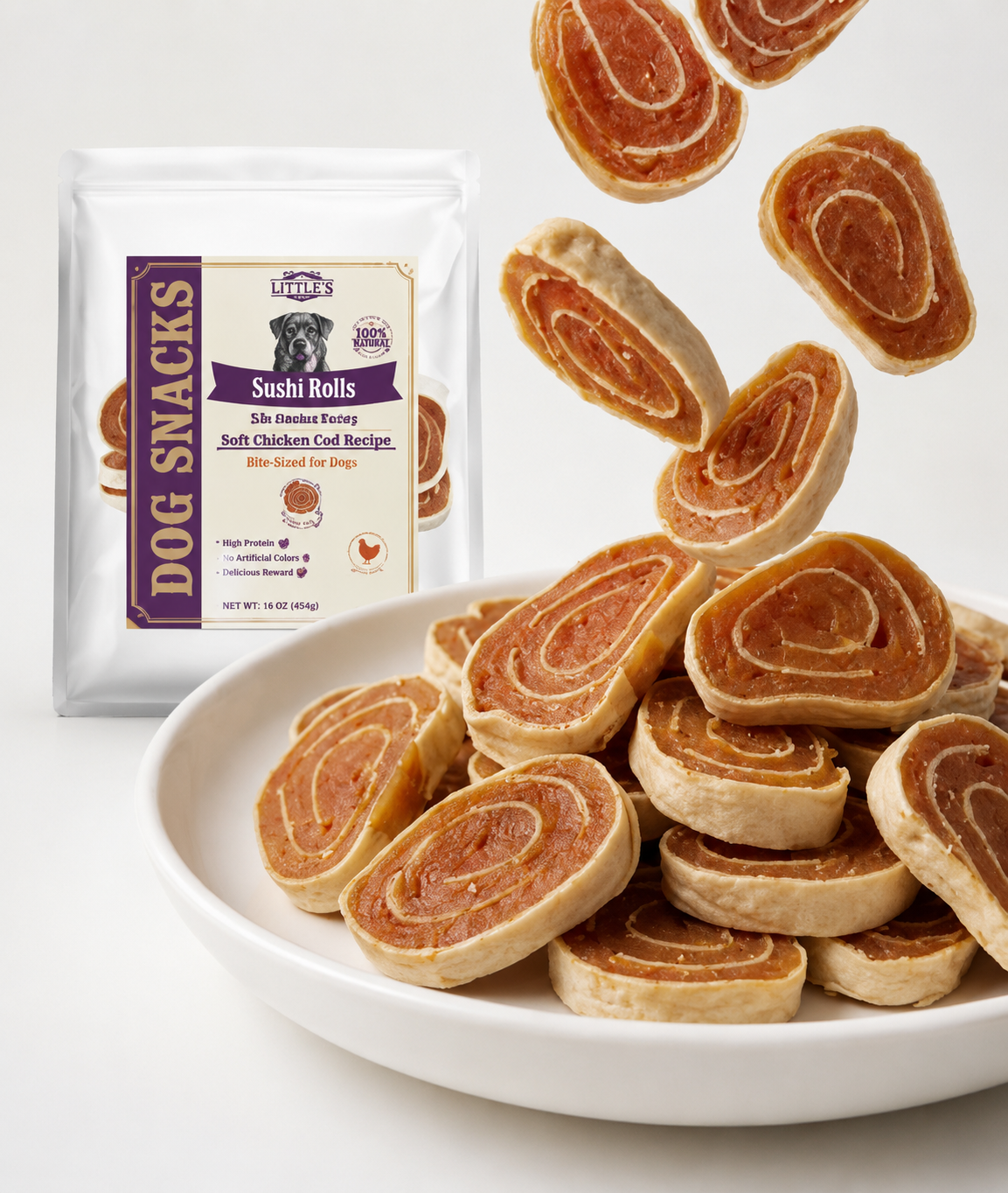Premium Kip Snack Rolletjes