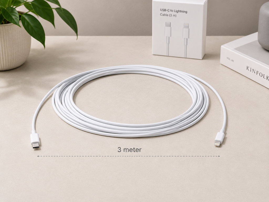 USB-C naar Lightning Kabel 3M