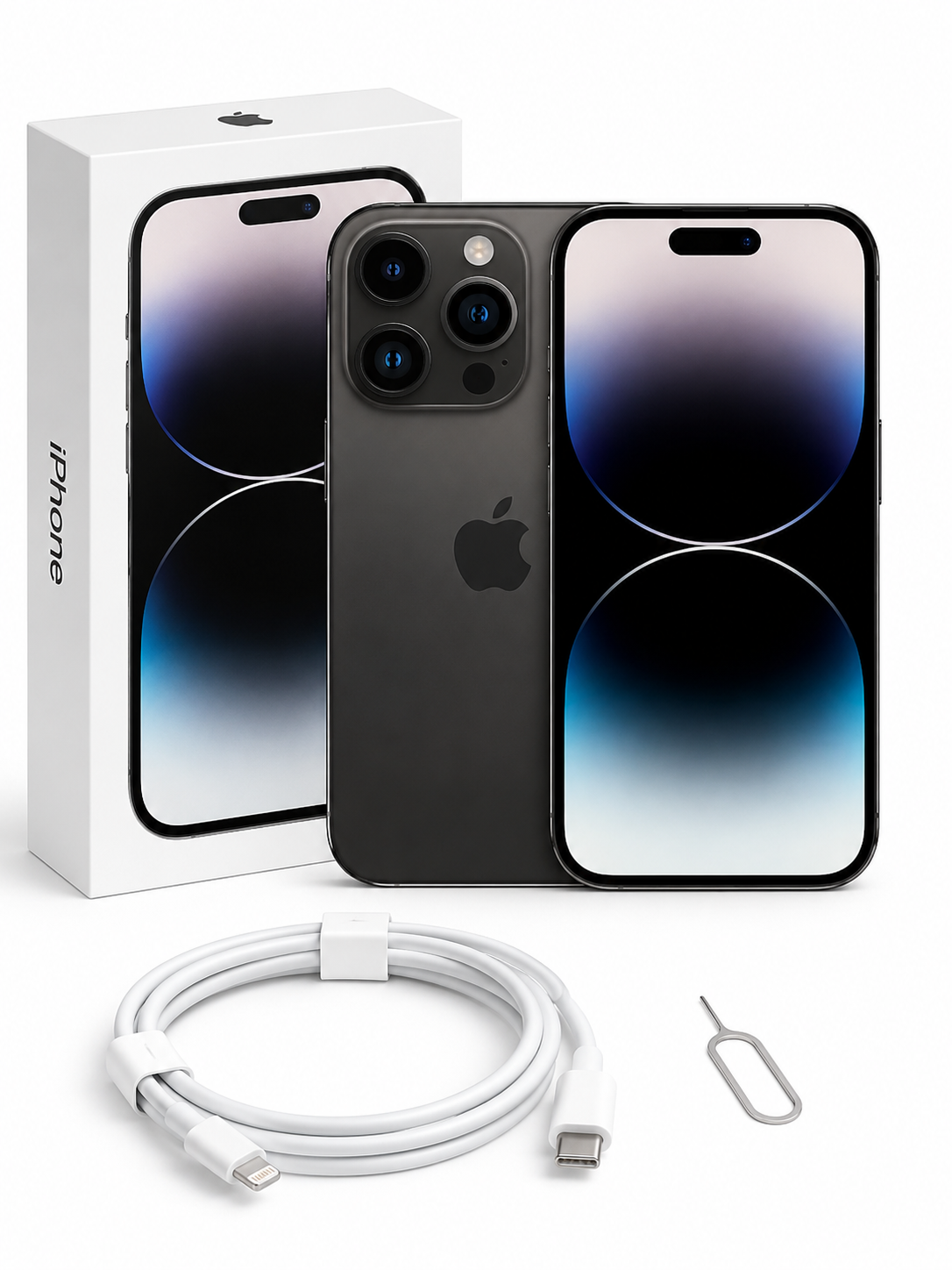 iPhone 14 Pro 128GB Space Black – Refurbished